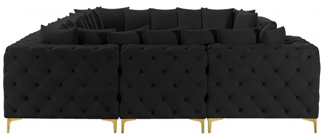 Meridian Furniture Tremblay 8-Piece Black Modular Sectional Set-3