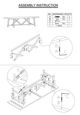 Nest Home Collections Two Harbors Antique Natural 118" Rectangular Dining Table-4