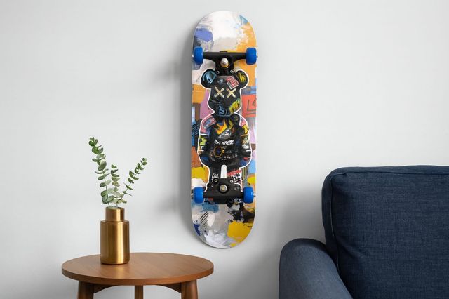 Classy Living Playful Urban Bear Vibes Wall Art-1