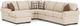 Flexsteel® Preston 4-Piece White Ecru Left-Arm Facing Sectional and Chaise-0