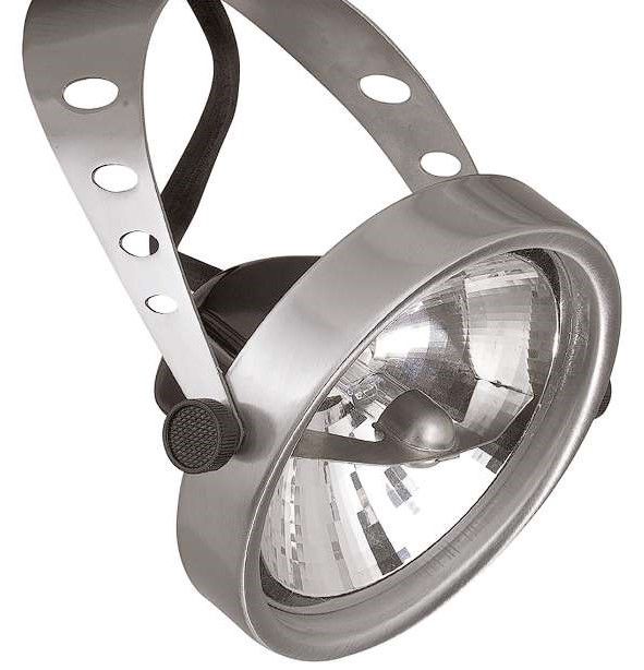 Cal® Lighting & Accessories Brushed Steel Track Lighting-1