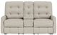 Flexsteel® Devon Driftwood Reclining Loveseat with Console-1
