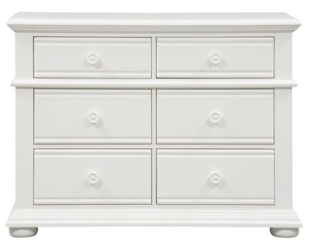 Liberty Furniture Summer House Oyster White Youth Dresser-2