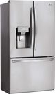 LG 22.1 Cu. Ft. PrintProof™ Stainless Steel Counter Depth French Door Refrigerator-4