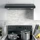 GE® Series 30" Black Under Cabinet Range Hood-1