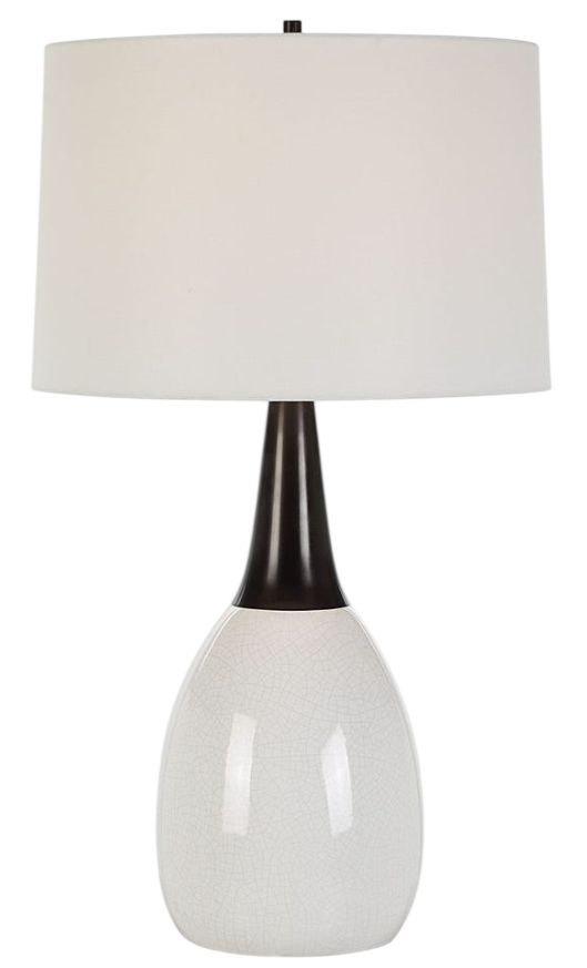 Uttermost® Fralin White Table Lamp-0