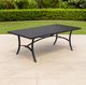 GatherCraft Charlotte Baltic Brown Aluminum Outdoor Dining Table-3
