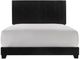 Crown Mark Erin Black Queen Upholstered Panel Bed-1