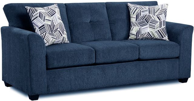 American Wholesale Furniture Kennedy Navy Sofa-0