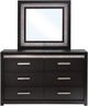Signature Design by Ashley® Brizmore Black Dresser and Mirror-2