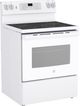 GE®­­ 30" White Freestanding Electric Range-1
