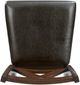 Elements International Alex Espresso Dining Side Chair-4