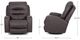Franklin™ Aspen Duvall Mocha Fabric Power Rocker Recliner-2