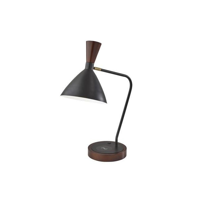 Adesso® Arlo Black Adessocharge Wireless Charging Desk Lamp-0