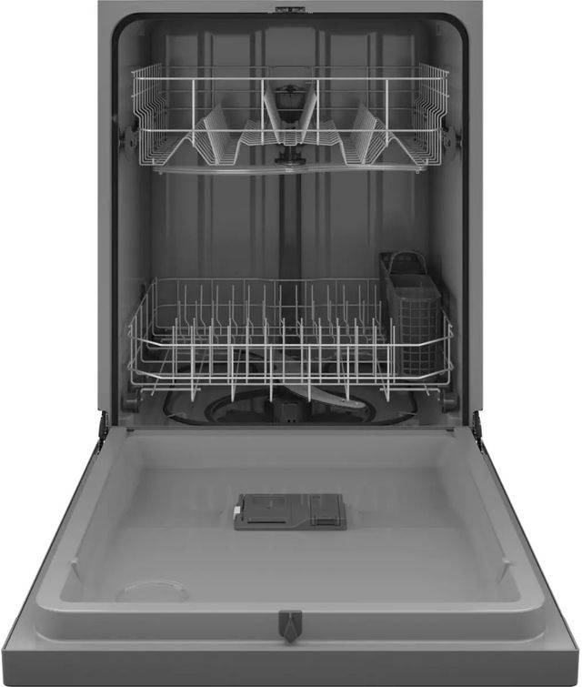 GE® 24" Stainless Steel Built-In Dishwasher with Front Controls-2