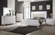 New Classic® Home Furnishings Valentino 4-Piece White King Panel Bedroom Set-1