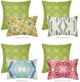 Laura Park Designs English Garden Dorset Garden Green 22 x 22 Pillow-2