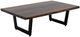 International Furniture Direct Riverwood Brown Cocktail Table with Black Base-0
