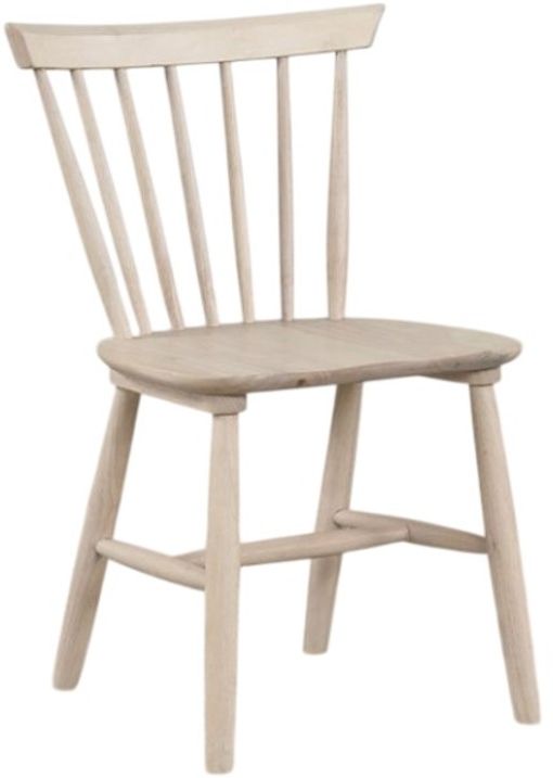 Furniture of America® Beale 2-Piece White Oak Dining Side Chair Set-0