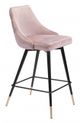 Zuo® Piccolo Pink Counter Chair-0