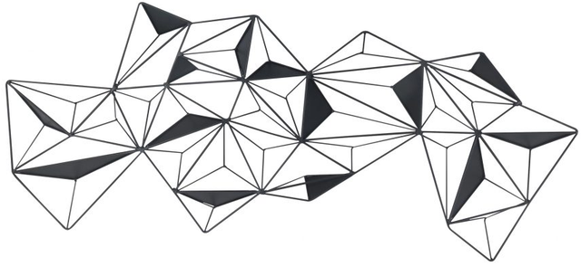 Moe's Home Collection Qix Black Wall Decor-0