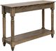 International Furniture Direct Tiffany Brown Sofa Table-0