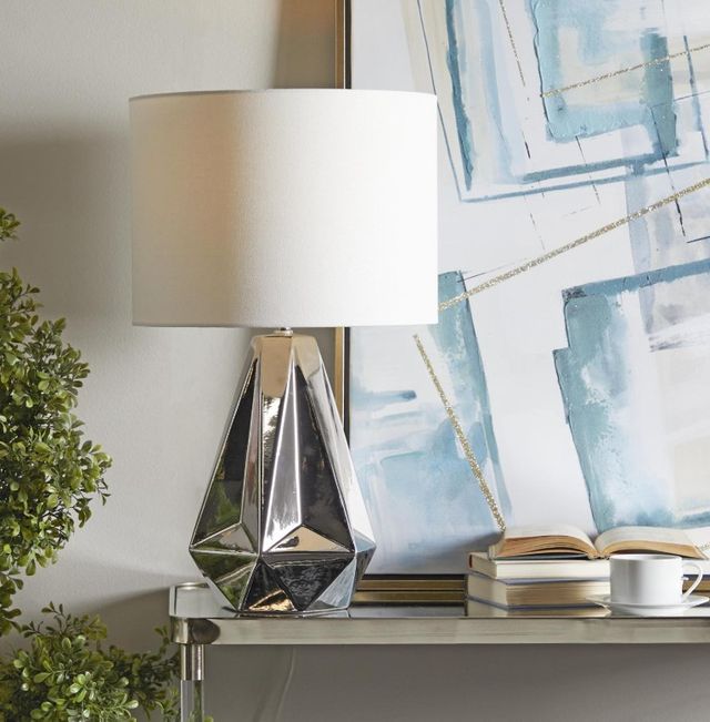 Deco Marche Silver Table Lamp-3