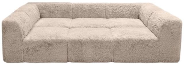 Furniture of America® Nappi Taupe Daybed-0