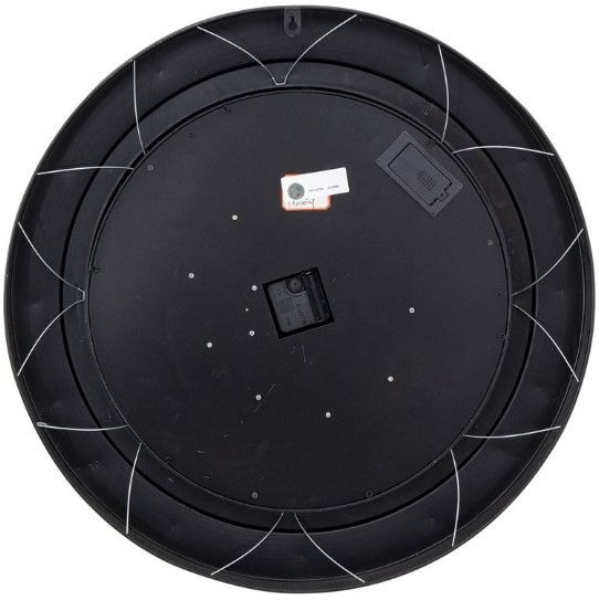 YHD Black Urban Steel Gear Clock-3
