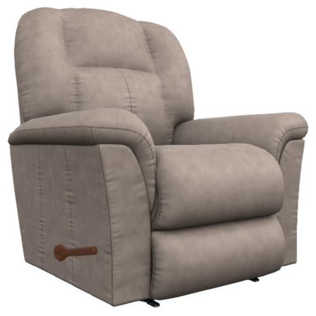 La-Z-Boy® Jasper Stone Leather Manual Wall Recliner-0