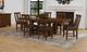 A-America® Cortez Saddle Brown Trestle Table-4