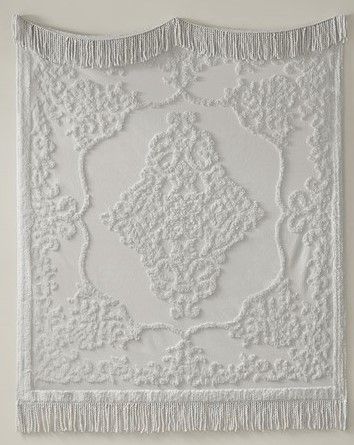 Olliix by Madison Park Chloe Grey 50x60" Cotton Chenille Tufted Throw-0