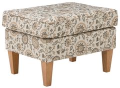 Best® Home Furnishings Customizable F45 Ottoman with Honey Birch Legs