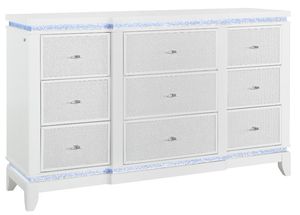 Global Furniture USA Alina White Dresser