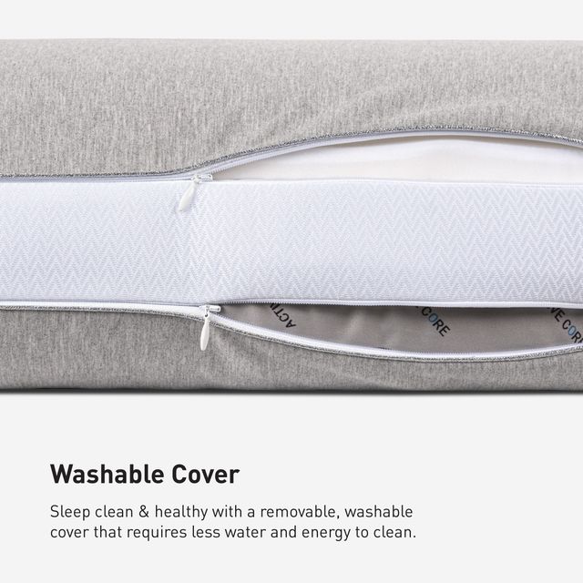 BEDGEAR® Flow Cuddle Curve 1.0 Medium Soft Standard Pillow-4