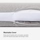 BEDGEAR® Flow Cuddle Curve 1.0 Medium Soft Standard Pillow-4