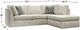 Overnight Sofa Max 2-Piece Cream L-Shaped Full Sofa Sleeper Sectional-4