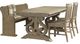 Magnussen Home® Tinley Park 4-Piece Dovetail Gray Dining Set-0