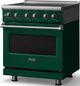 Viking® 5 Series 30" Ivy Pro Style Electric Range with Polished Chrome Trim-2