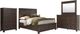 Liberty Furniture Thornwood Hills 4-Piece Rock Beaten Brown King Storage Bedroom Set-0