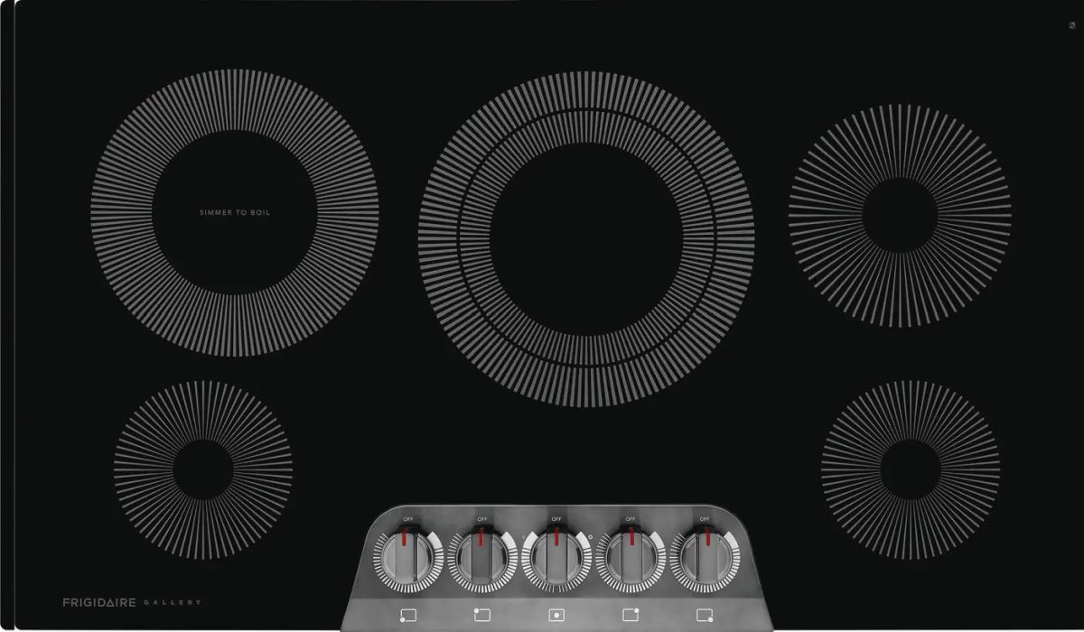 Frigidaire® 36" Black Stainless Steel Electric Cooktop
