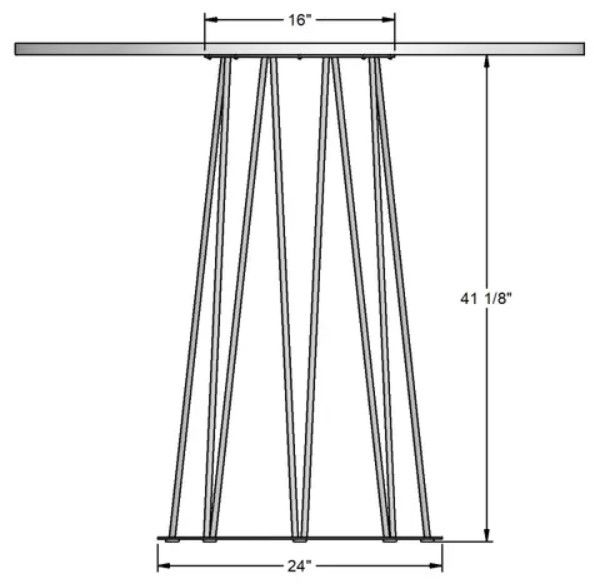 Amisco Customizable Calypso Round Bar Height Table-1