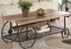 ACME Furniture Francie Oak Coffee Table with Antique Gray Base-1