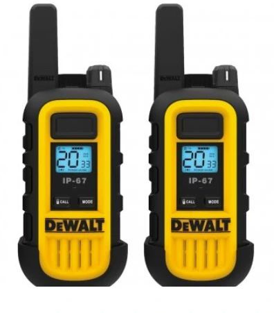 DeWALT Heavy Duty Walkie-Talkie-0