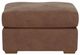 Flexsteel® Blanchard Brown Silt Ottoman-1