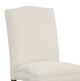 Fairfield® Customizable Entree Dining Camel Short Back Armless Stack Chair with Tobacco Legs-1