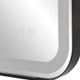 Uttermost® Crofton Lighted Black Vanity Mirror-4