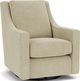 Flexsteel® Murph Beige/Tan Antique Swivel Glider-0