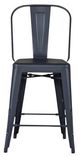 Liberty Furniture Vintage Series Navy Back Counter Chair - Set of 2-1