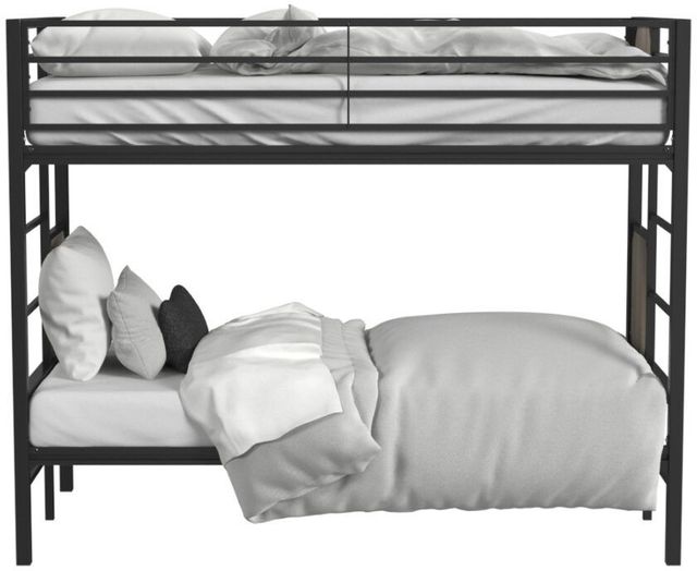 Intercon Midtown Youth Black/Ebano Youth Twin Over Twin Bunk Bed-1